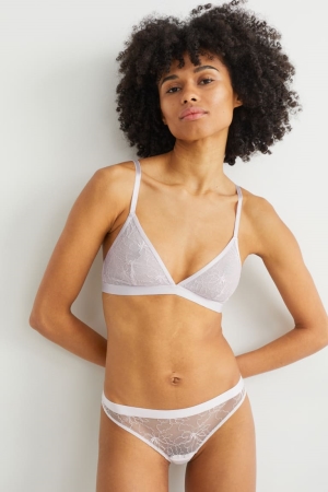 C&A Bralette Ondergoed Roze | DKU-329064