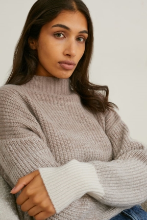 C&A Cashmere Jumpers Pearl | CYK-395701