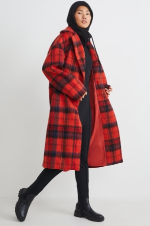 C&A Check Jassen Rood | SUK-914763