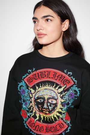 C&A Clockhouse Sublime Sweatshirts Zwart | IHC-379205