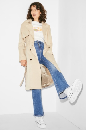 C&A Clockhouse Trench Jassen Beige | LME-812754