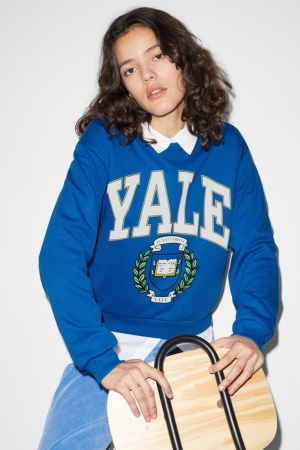 C&A Clockhouse Yale University Sweatshirts Blauw | TUZ-589064