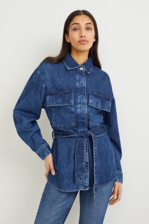 C&A Denim Jassen Blauw | GYD-837910