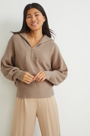 C&A Jumpers Lichtbeige | TAW-547019