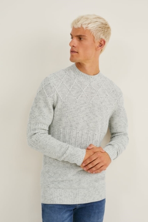 C&A Jumpers Lichtgrijs | BKU-491035