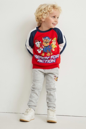 C&A Multipack Of 2 Paw Patrol Sweatshirts Lichtgrijs | ZXT-480361