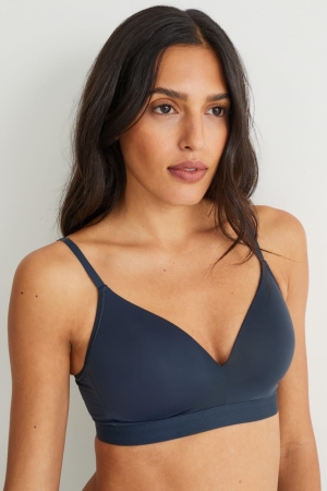 C&A Non-wired Bra Gewatteerd Ondergoed Donkerblauw | YMR-079641