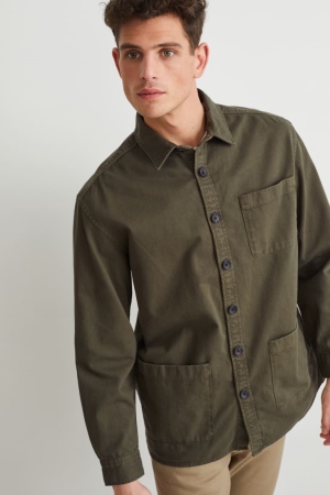 C&A Overhemd Khaki | QXU-705928