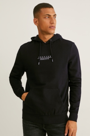 C&A Recycled Sweatshirts Zwart | FYS-567028