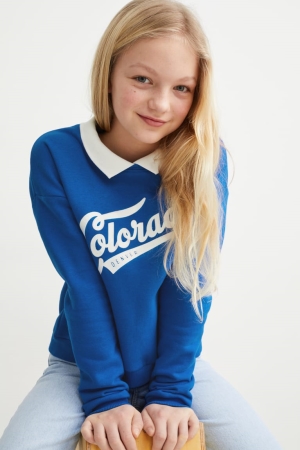 C&A Sweatshirts Blauw | TUQ-395184