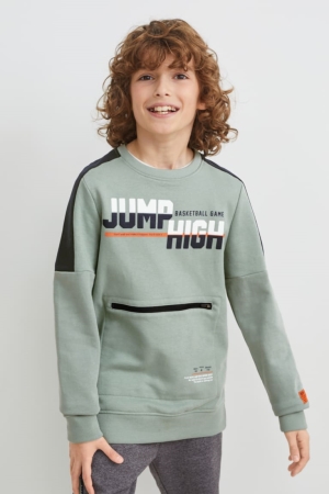 C&A Sweatshirts Mintgroen Groen | XZR-052619