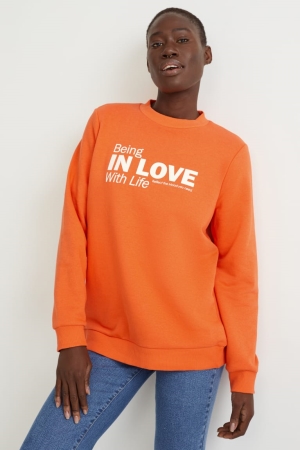 C&A Sweatshirts Oranje | FBZ-401975