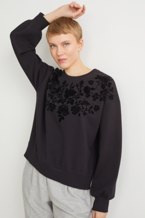 C&A Sweatshirts Zwart | OZP-418356