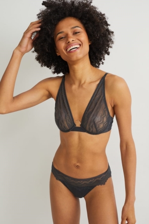 C&A Underwire Bra Ondergoed Zwart | NHA-028937