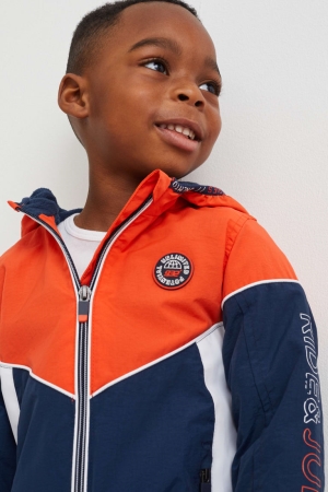 C&A With Hood Jassen Oranje Donkerblauw | NBV-368172