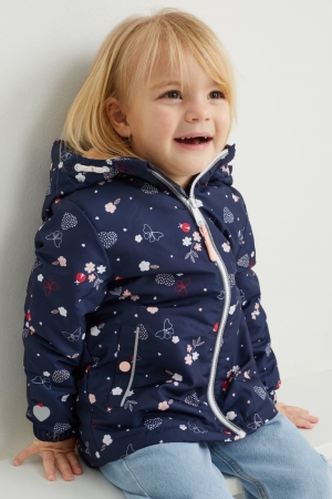 C&A With Hood Recycled Patterned Jassen Donkerblauw | BXS-243961