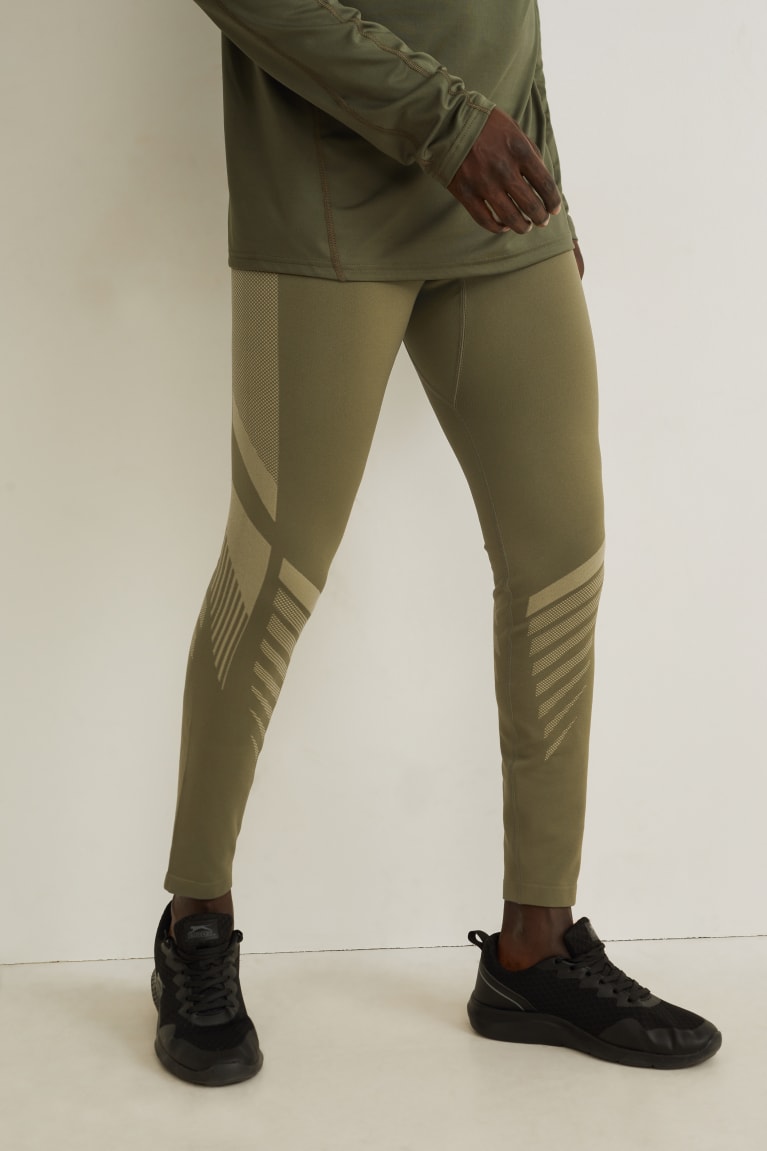 C&A Active Leggings Broek Groen | THS-129736