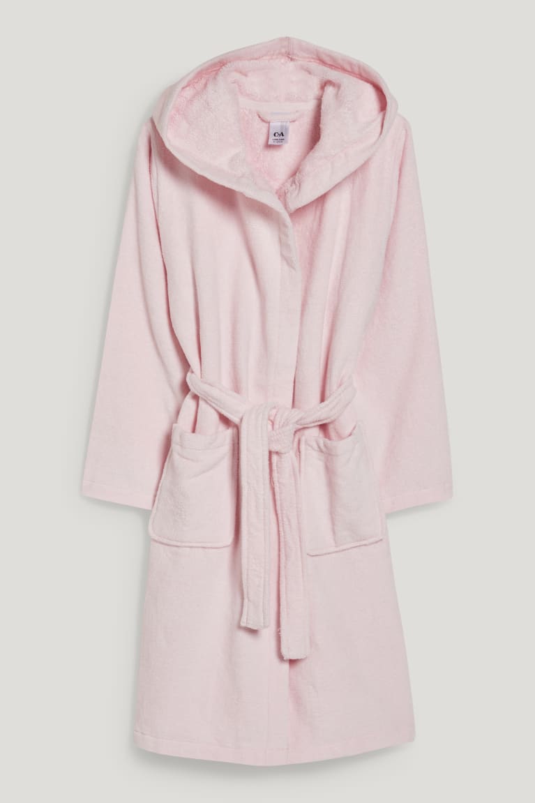 C&A Bathrobe With Hood Zwemkleding Roze | ZRW-798461