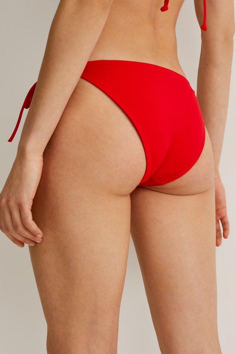 C&A Bikini Bottoms Low Rise Zwemkleding Rood | ZKR-982301