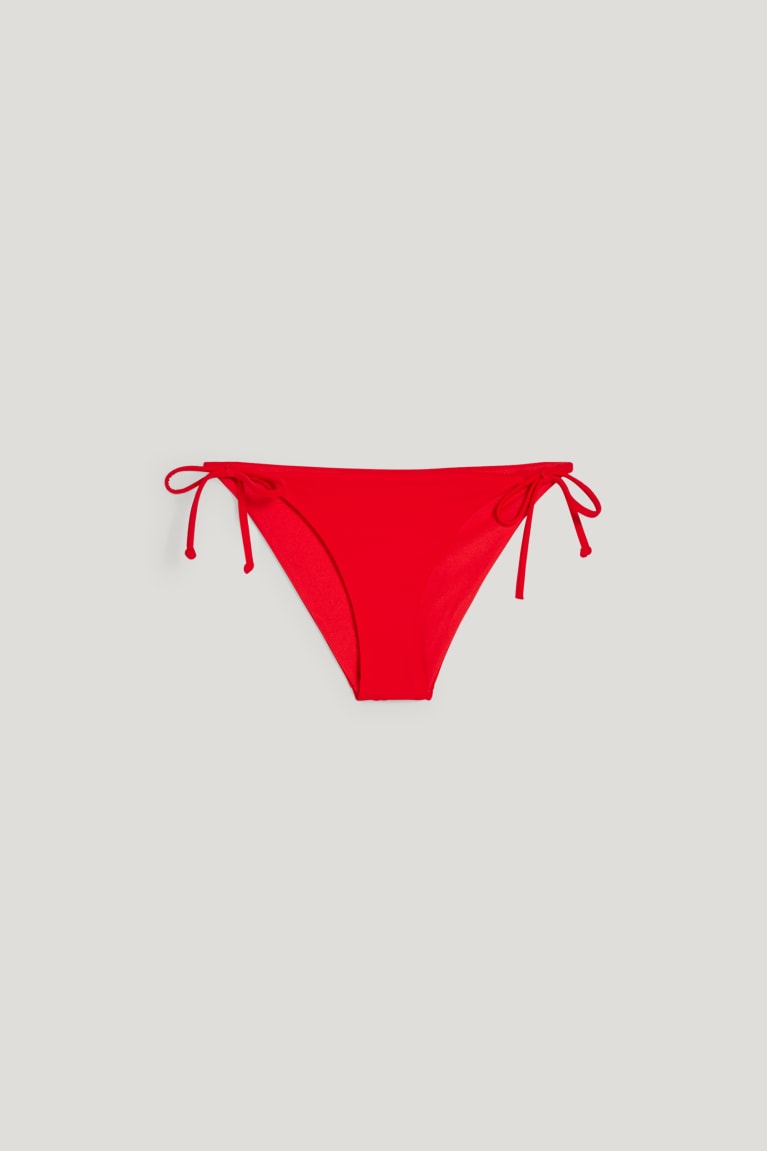 C&A Bikini Bottoms Low Rise Zwemkleding Rood | ZKR-982301