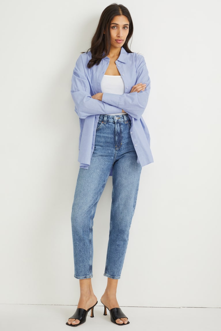 C&A Blouse Blauw | HIM-234170