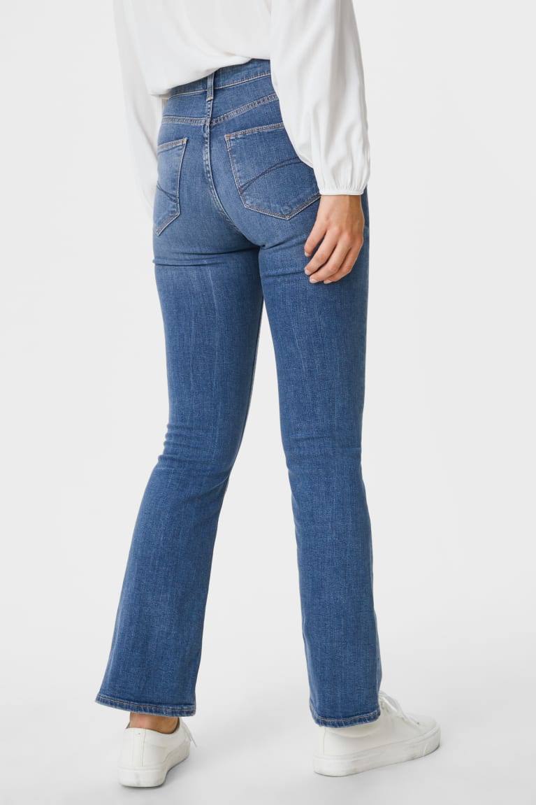 C&A Bootcut Recycled Jeans Blauw | UXZ-819763