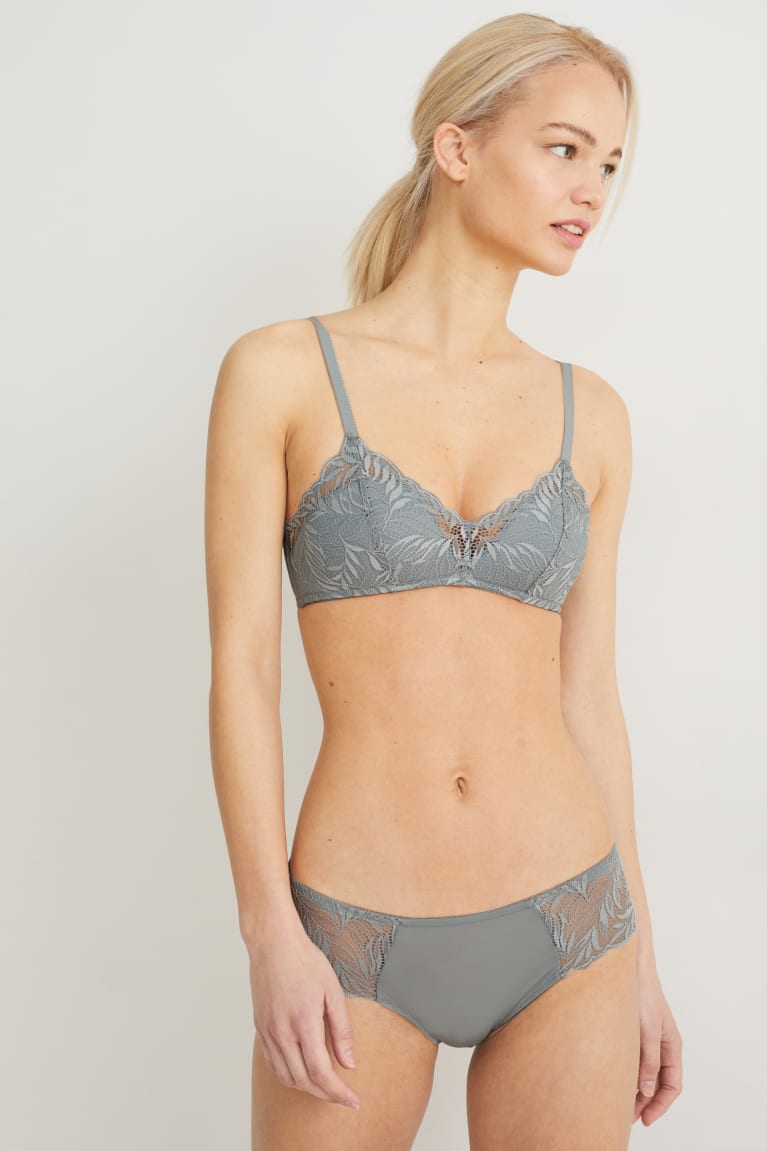 C&A Bralette Gewatteerd Lycra® Ondergoed Groen | IMY-102867