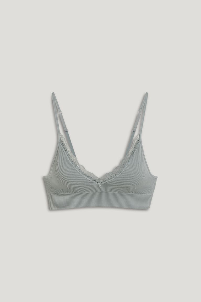 C&A Bralette Gewatteerd Seamless Lycra® Ondergoed Groen | ZYP-246509