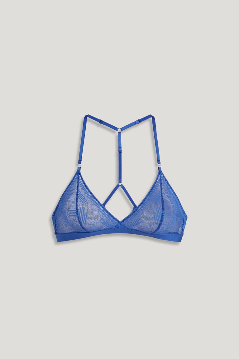 C&A Bralette Ondergoed Blauw | XGL-395706