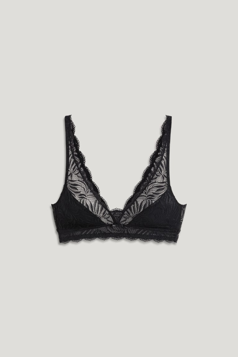 C&A Bralette Ondergoed Zwart | JKR-230764