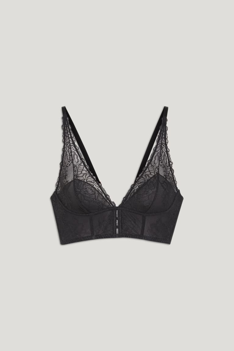 C&A Bralette Ondergoed Zwart | PXG-439785