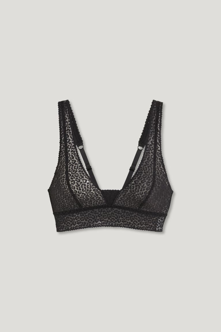 C&A Bralette Ondergoed Zwart | YRV-379612