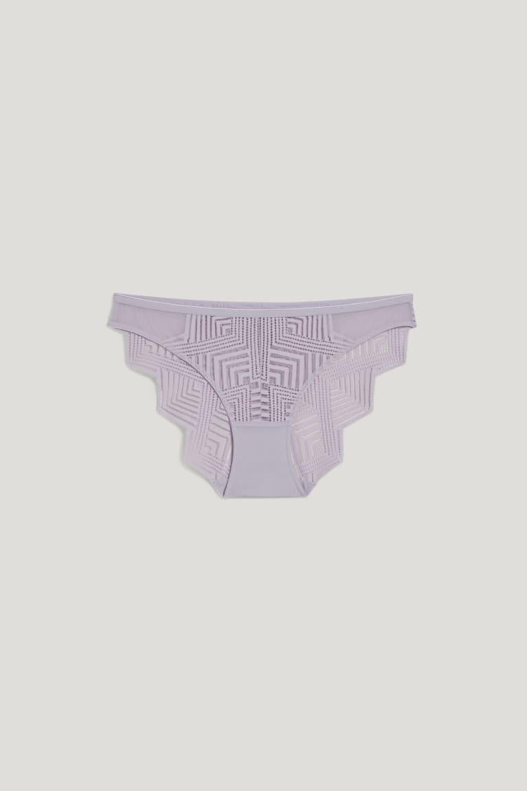 C&A Briefs Ondergoed Lichtpaars | OGH-475103