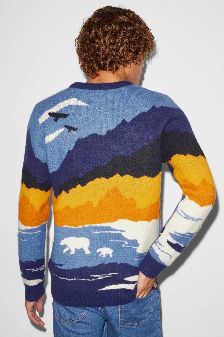 C&A Clockhouse Jumpers Blauw Lichtblauw | LXK-293786