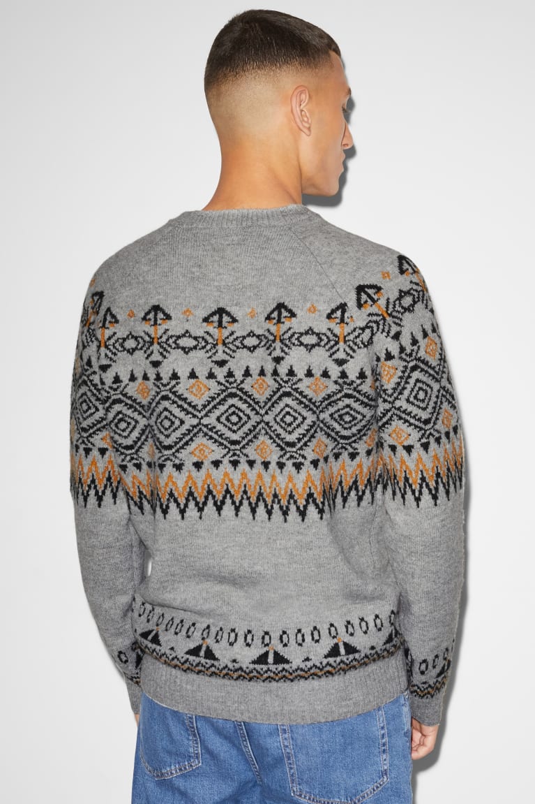 C&A Clockhouse Jumpers Grijs | WBN-231756