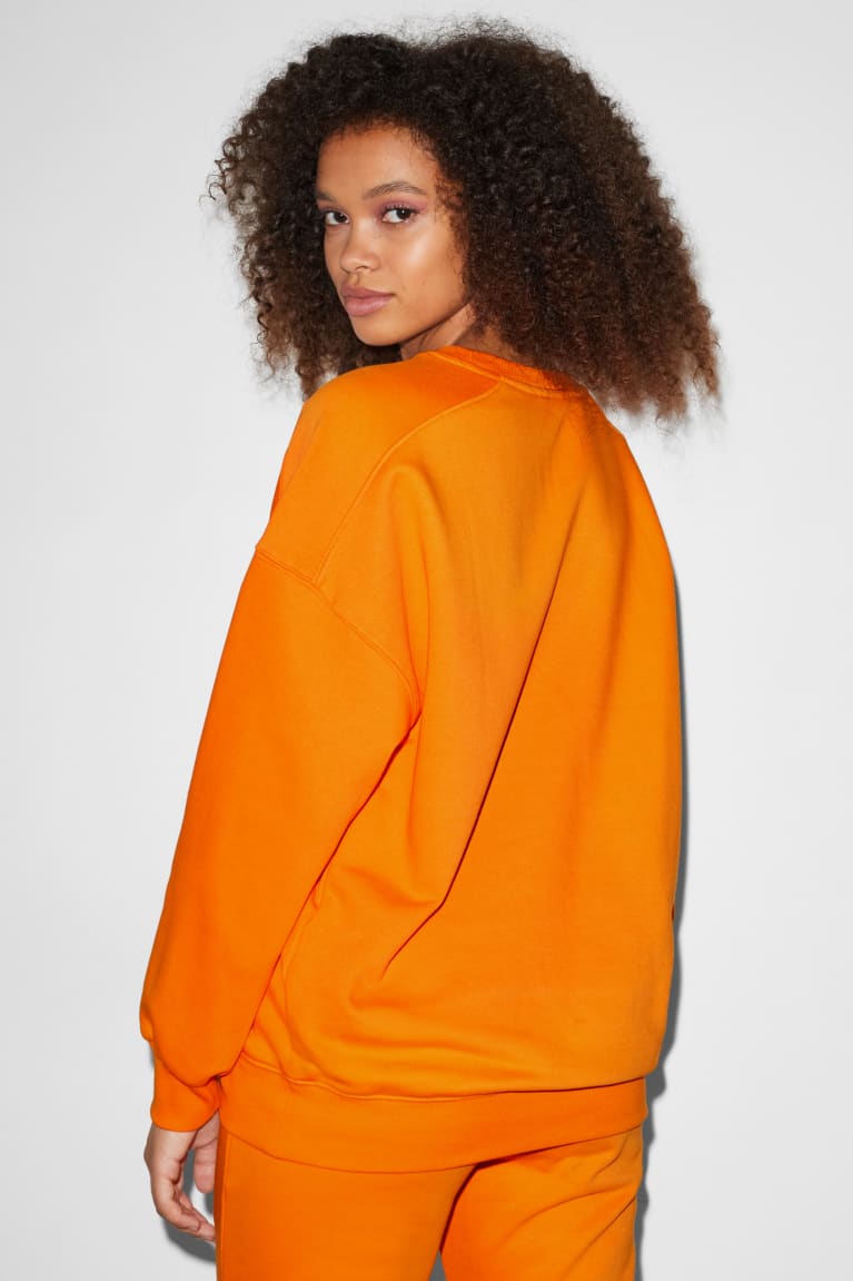 C&A Clockhouse Recycled Sweatshirts Oranje | DQH-458316