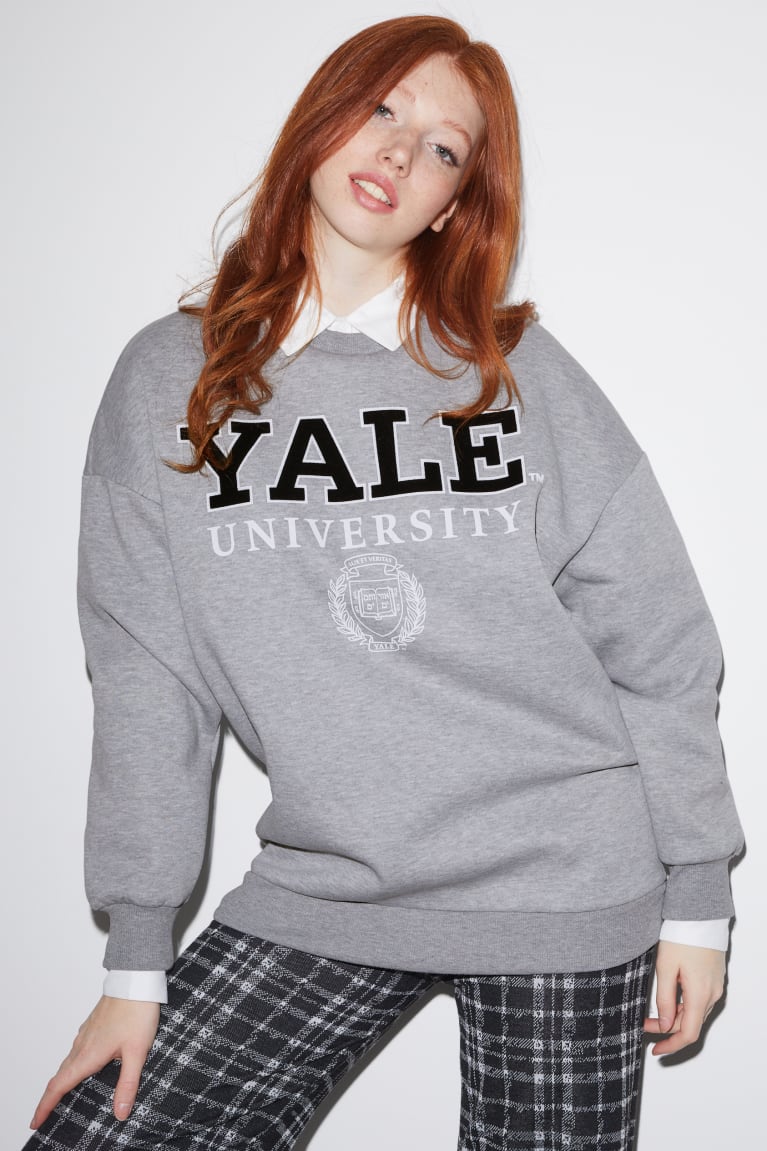 C&A Clockhouse Yale University Sweatshirts Lichtgrijs | BGS-587621