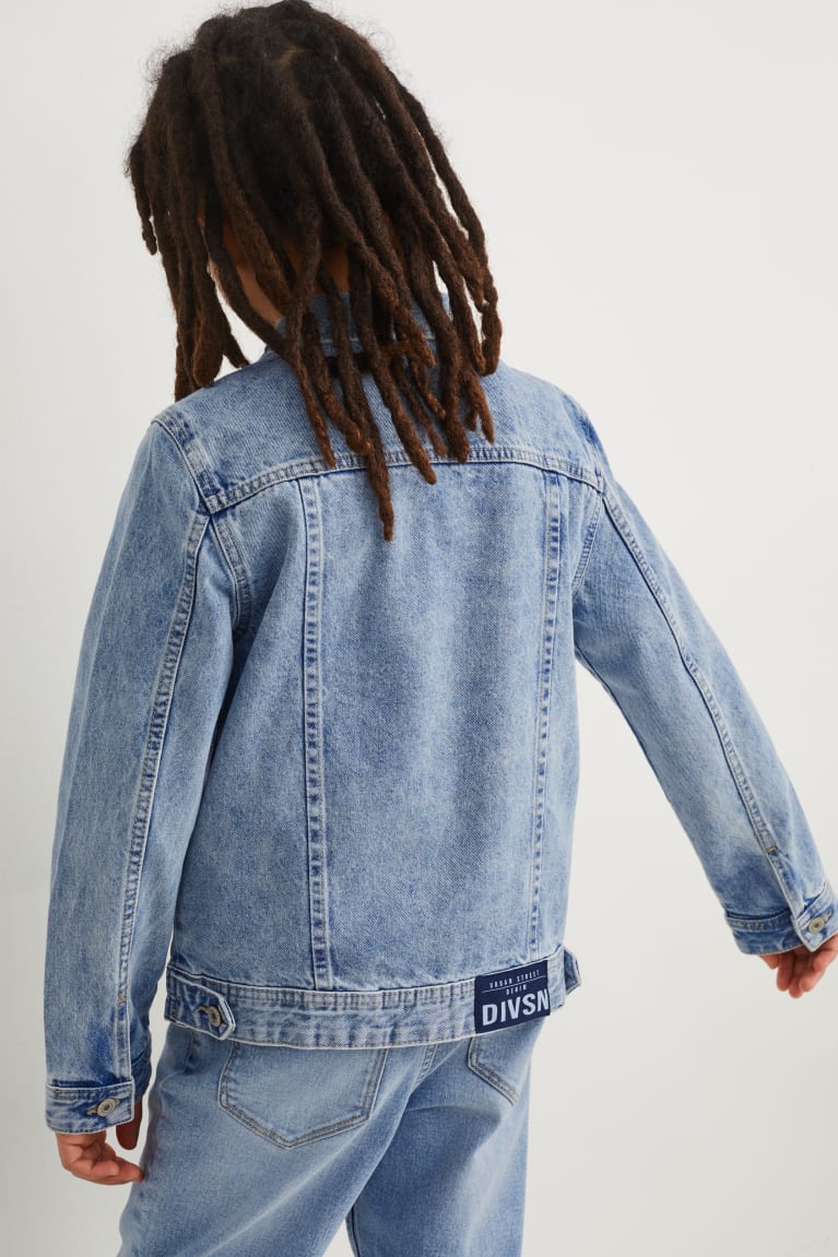 C&A Denim Jassen Blauw Lichtblauw | XTZ-836915