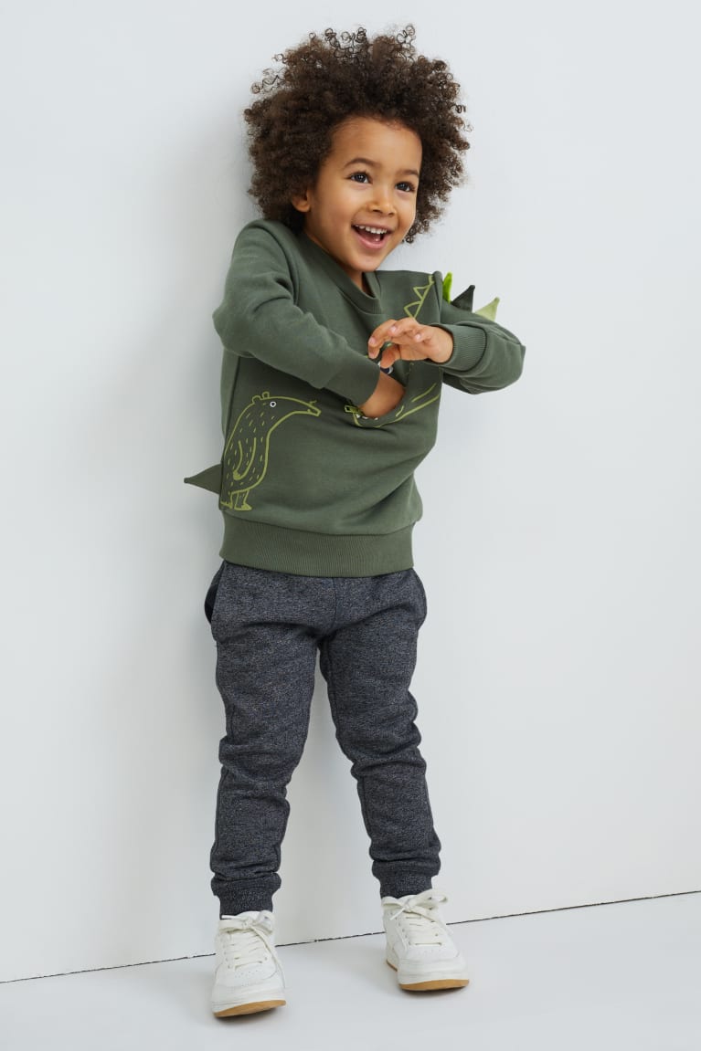 C&A Dinosaur Sweatshirts Donkergroen | CYU-953764