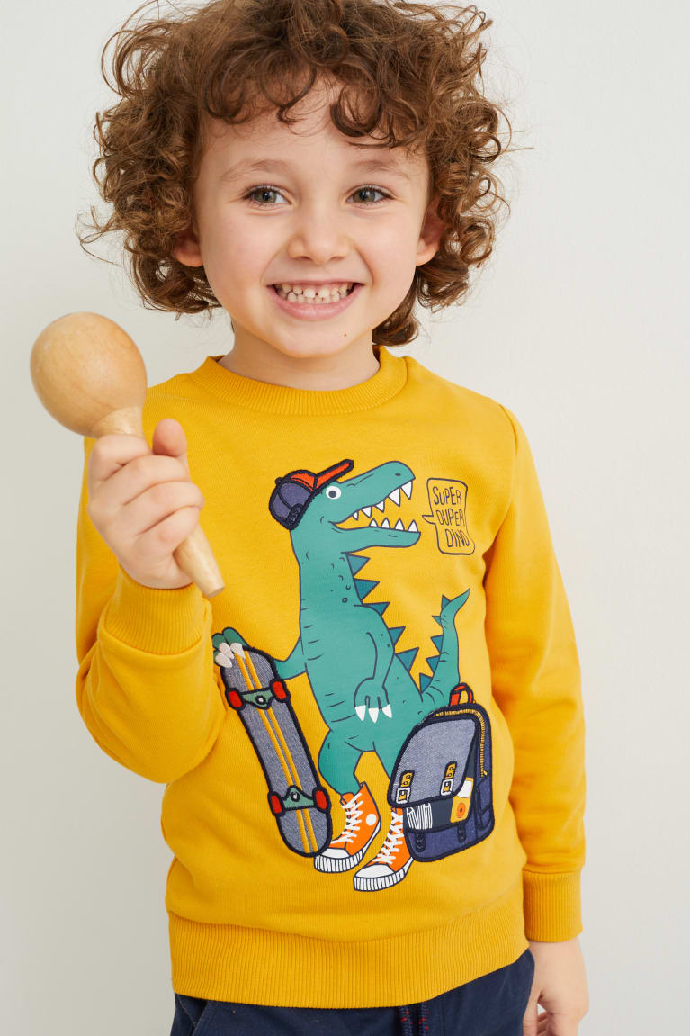 C&A Dinosaur Sweatshirts Geel | KDS-064582