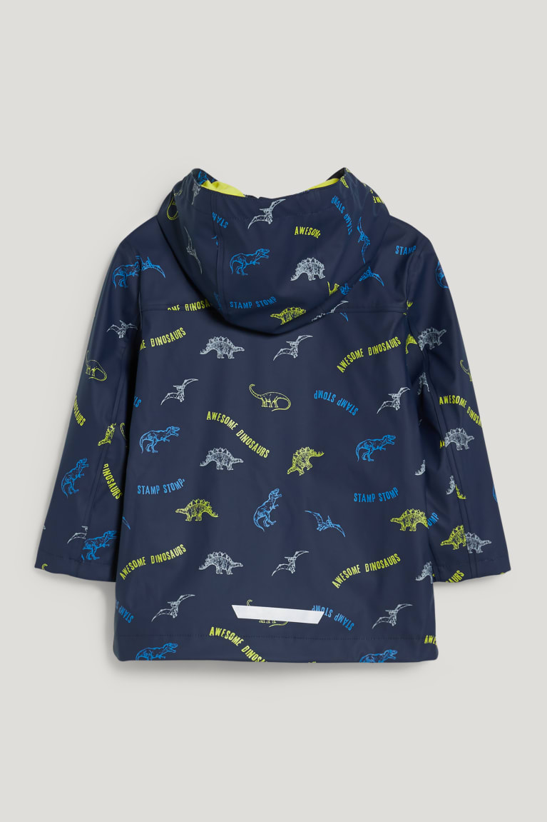 C&A Dinosaur Waterdichte With Hood Jassen Donkerblauw | IRU-941652