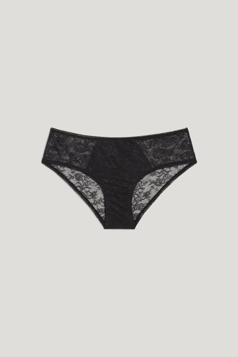 C&A Hipster Briefs Ondergoed Zwart | QUP-597162