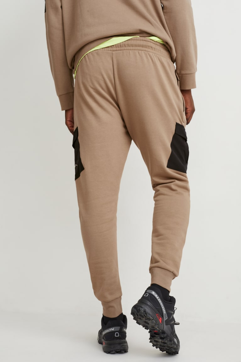 C&A Joggers Broek Grijs Bruin | BUY-869514