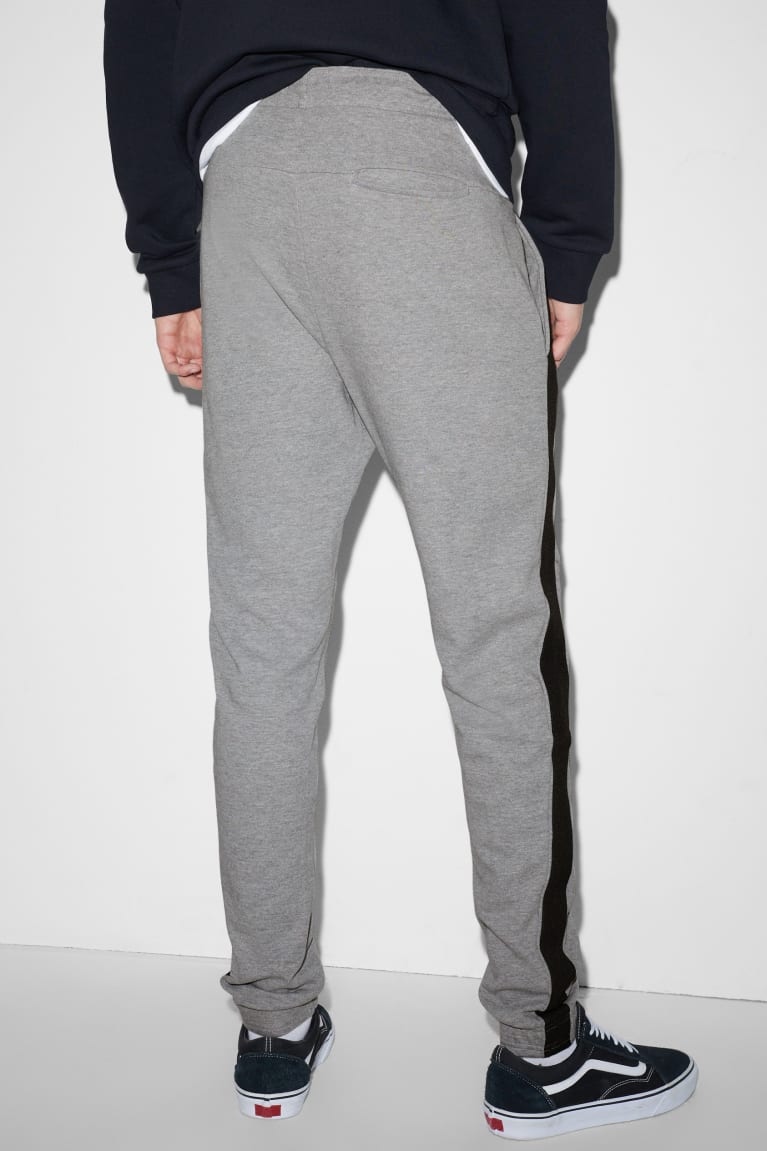 C&A Joggers Broek Grijs | VKZ-853147