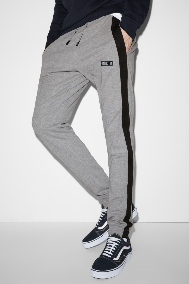 C&A Joggers Broek Grijs | VKZ-853147