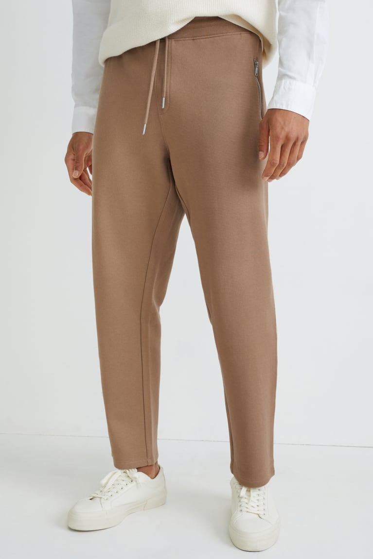 C&A Joggers Broek Lichtbruin | EIV-402753