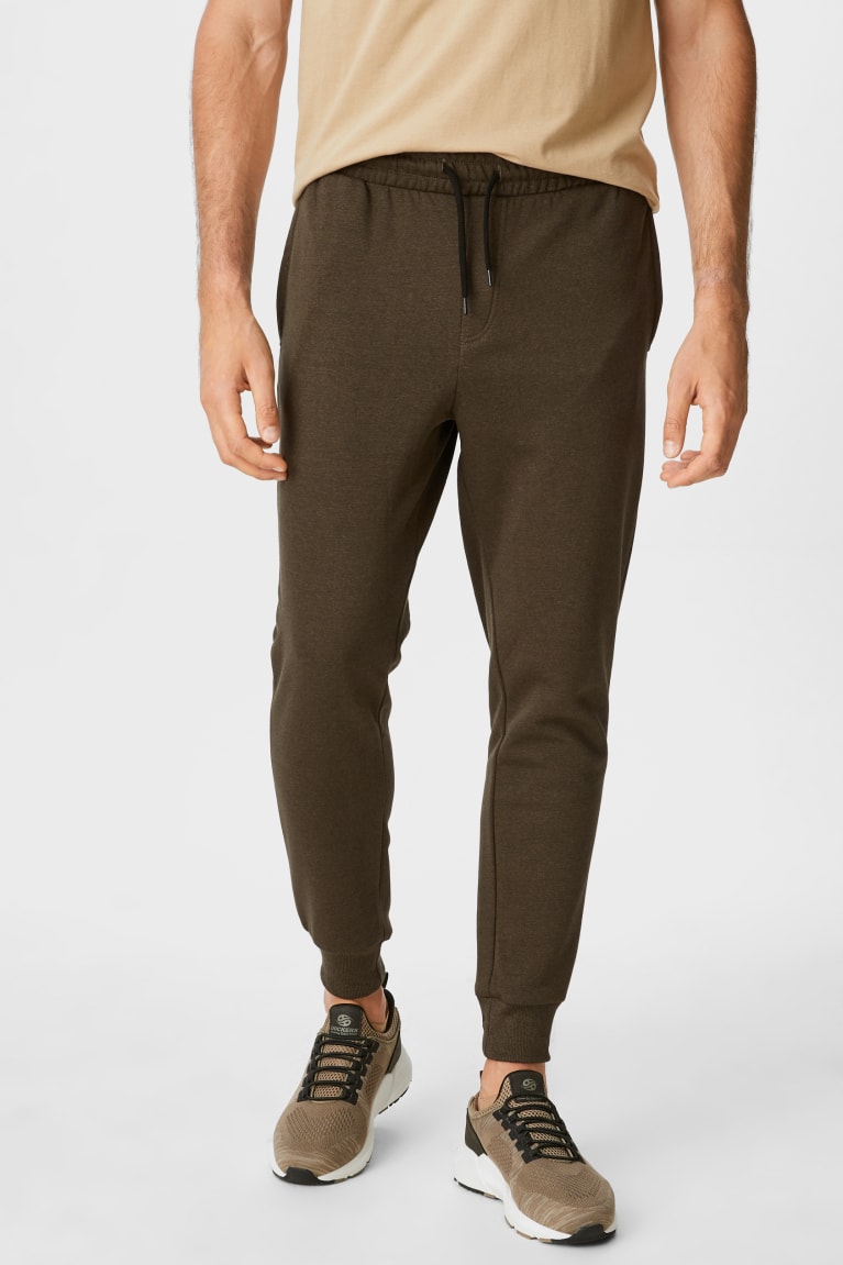 C&A Joggers Organic Katoenen Broek Donkergroen | WST-429610