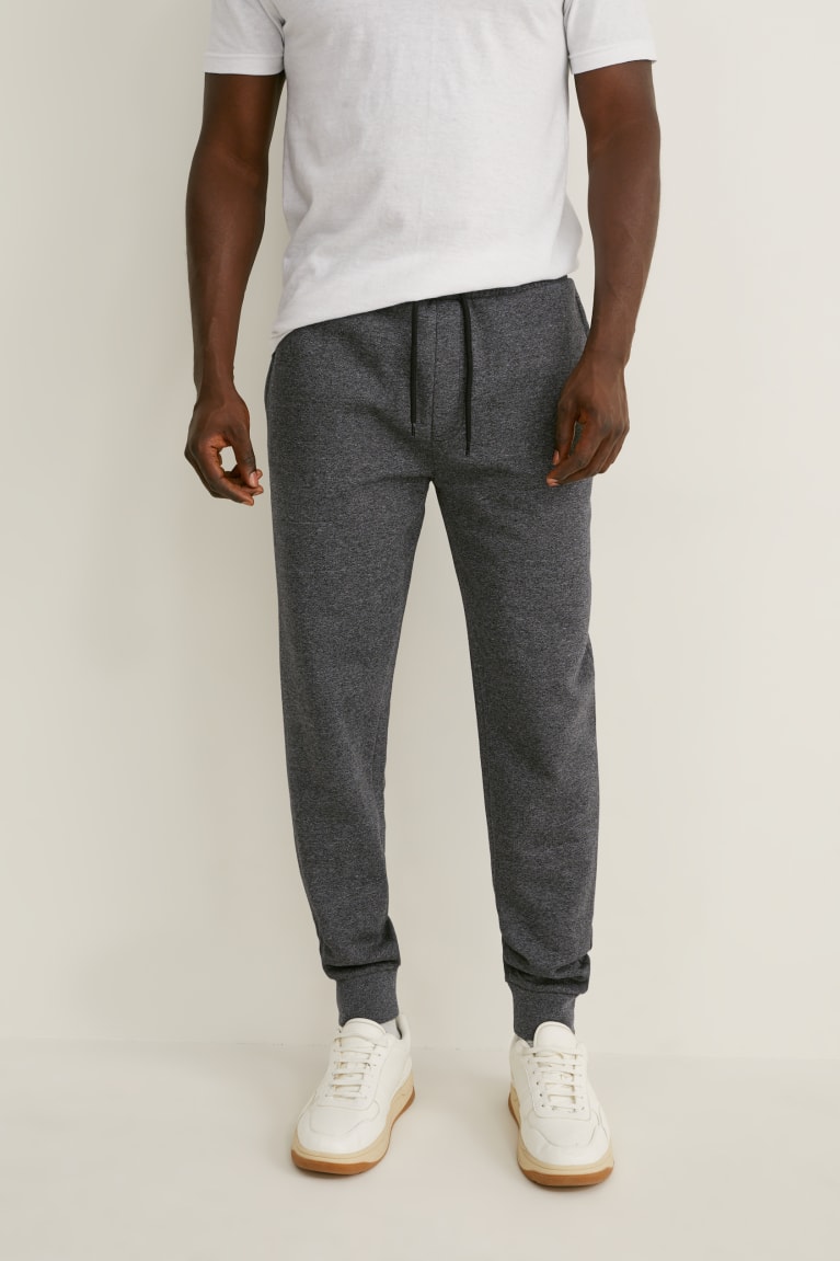 C&A Joggers Organic Katoenen Broek Grijs | CRX-875342