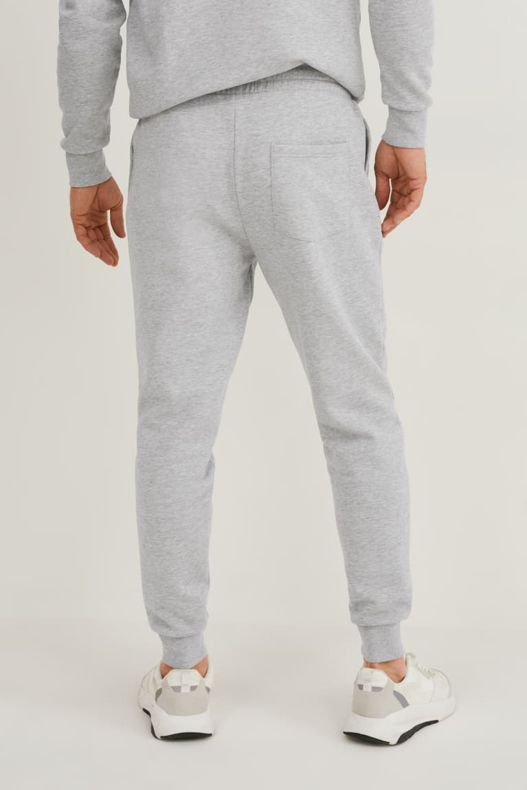 C&A Joggers Organic Katoenen Broek Lichtgrijs | RVI-921307