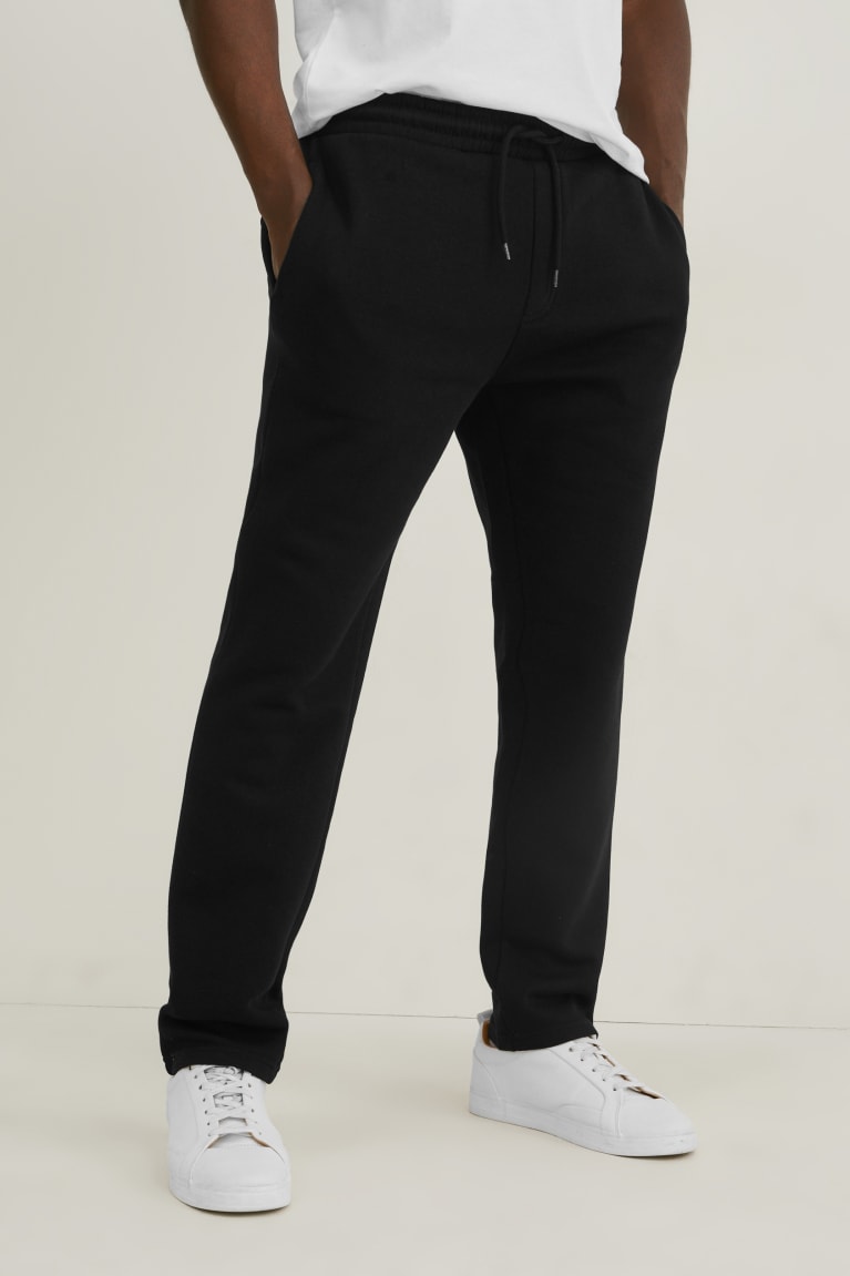 C&A Joggers Organic Katoenen Broek Zwart | UHN-413275